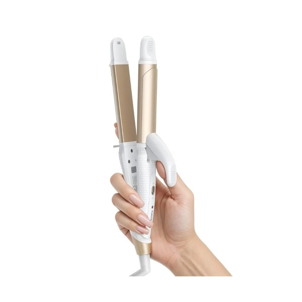 Dual Voltage Curling Iron - FURIDEN Lite – 1 Inch, Gold